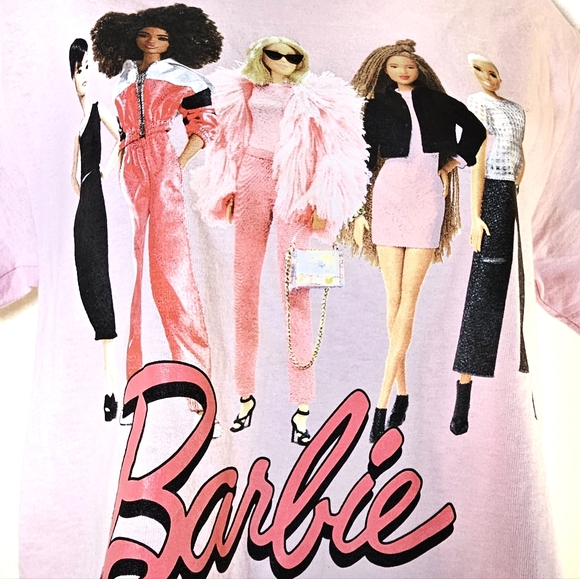 2/$20 New Barbie Crop Tee - Picture 7 of 7
